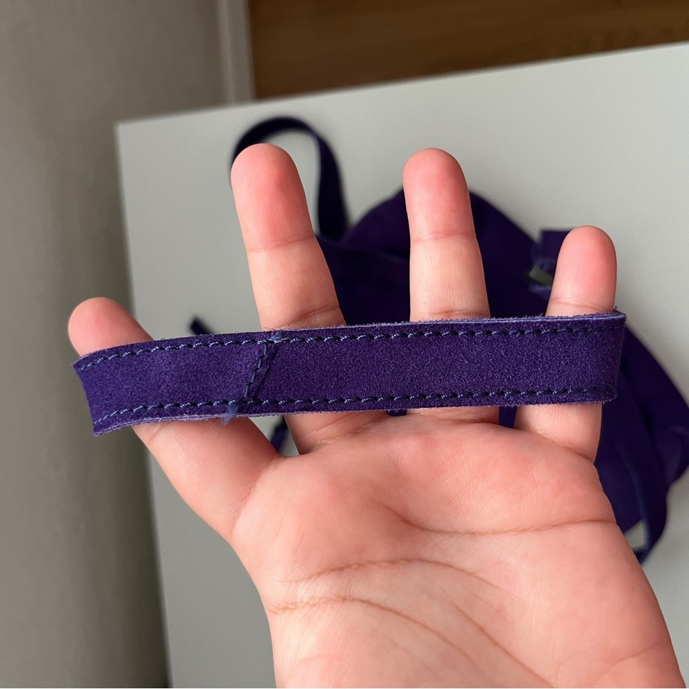 Free People Purple Suede Crossbody Bag - Picture 10 of 10